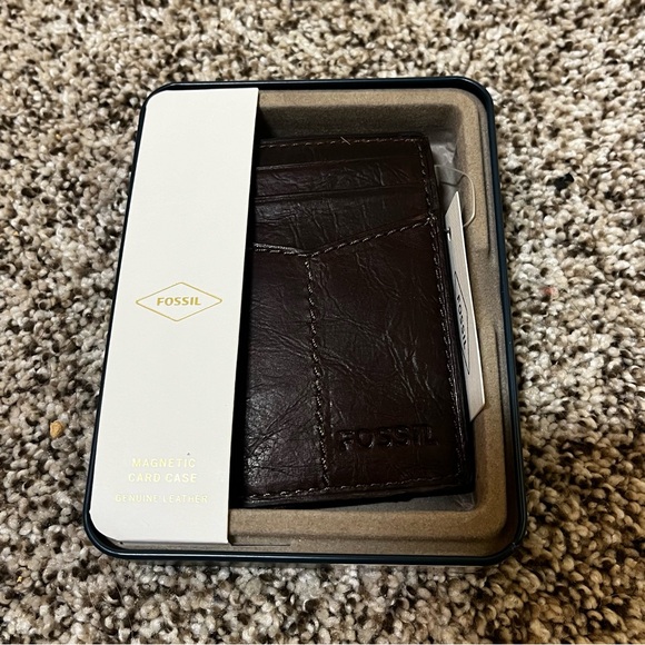 Fossil Ingram leather magnetic multicard wallet - Picture 6 of 6